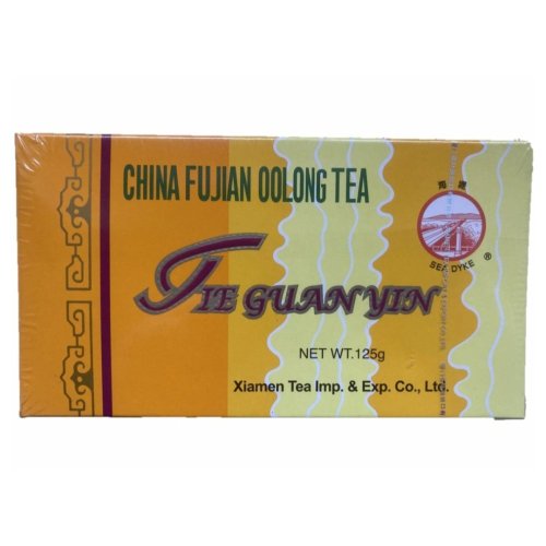 Polozelený čaj China Fujian Tie Guan Yin (Ž. b. milosrdenství) Sea Dyke - 125g DMT 09/2025