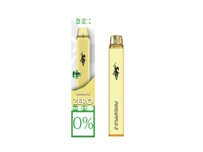 Jednorázová elektronická cigareta VENIX 0% Bana-Z