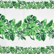 Sarong - Pareo BUN, monstera, zelená, II. jakost