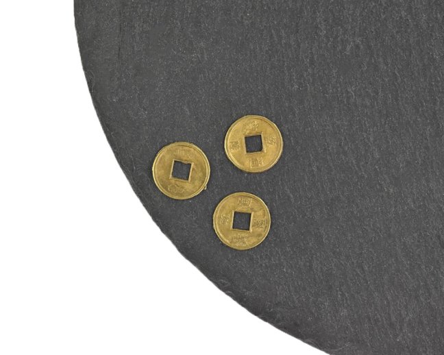 Čínská mince štěstí 1,5 cm