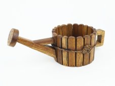 Dřevěná dekorace konvička Ewer 26 cm