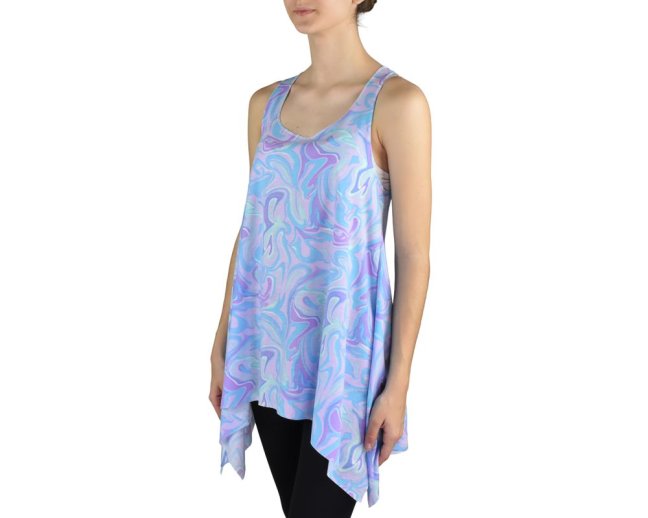 Dámský dlouhý top YOLA, multicolour II