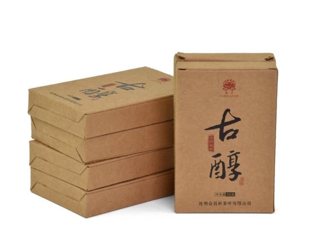 Tmavý čaj China Yunnan Pu-erh Shu Ancient Tree Brick 2018
