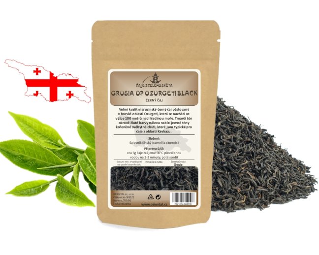 Černý čaj Grusia OP Ozurgeti Black