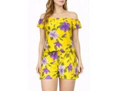 Overal kraťasy Jahara, ibišek, žlutý, II.jakost