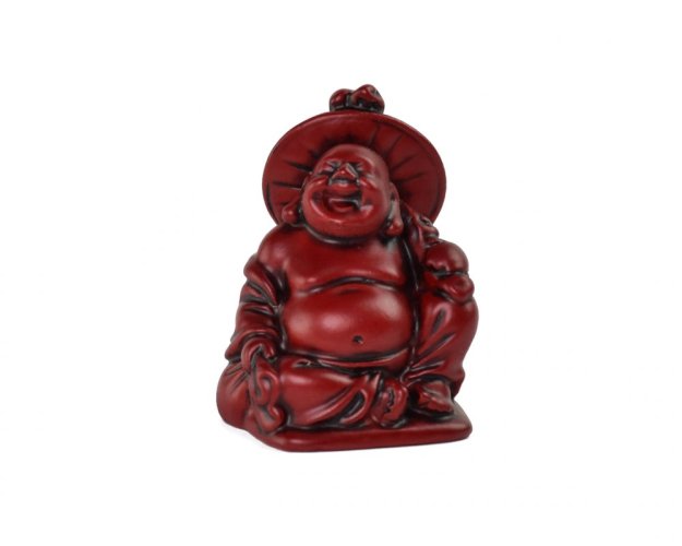 Figurka Buddha se slunečníkem