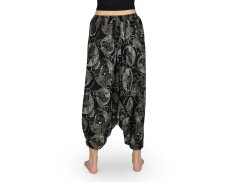 Harémové kalhoty aladin MAERA, černá, secese, II. jak