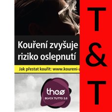 Tabák do vodní dýmky T&T Theo BLVCK TUTTO 2.0 40 g