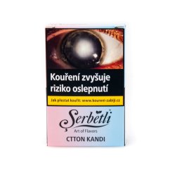 Tabák do vodní dýmky Serbetli Ctton Kandi 50 g