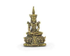 Figurka osvícený Buddha thajský mosaz, 3,1 cm