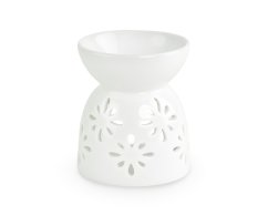 Aromalampa bílá - Květy