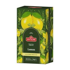 Zelený aromatizovaný čaj Hyson Lemon (20 sáčků) 32 g