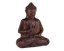 Dřevěná soška Buddha 30 cm tmavá - Vitarka mudra - učení, II. jakost