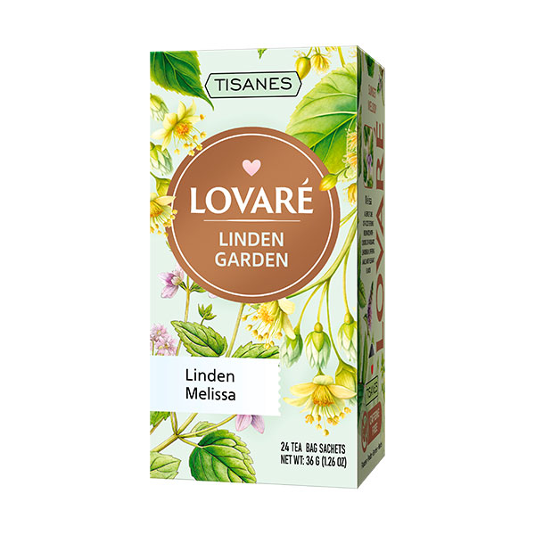 Bylinný čaj Lovaré Linden Garden (24 sáčků) 36 g