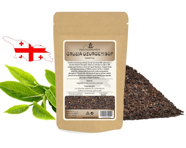 Černý čaj Grusia Ozurgeti BOP - Gramáž čaje: 250 g