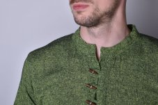 Kurta pánská ANKITA, krátký rukáv, světle zelená