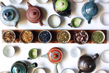 Konvičky na čaj - Materiál - Keramika