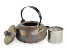 Porcelánová konvice Arienne, bronzovohnědá, styl litina, 800 ml