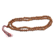 Japa Mala Rudraksha přírodní 10 mm