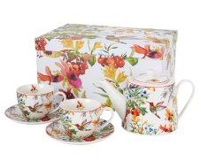 Čajová souprava KOLIBŘÍK 900 ml
