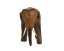 Dřevěná soška Slon dlouhověkosti 12 cm