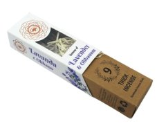 Indické vonné tyčinky Green Tree Lavender & Olibanum 9 ks