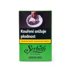 Tabák do vodní dýmky Serbetli Green Mix 50 g