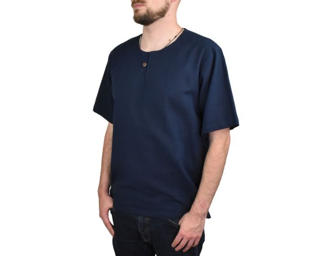 Kurta unisex Nathan, modrá