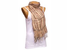 Šála rayon proužky BR