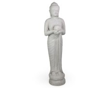 Betonová socha Buddha s mísou Alms - 150 cm