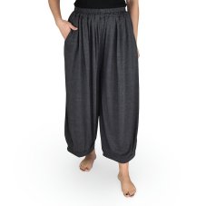 Capri kalhoty PONG, šedá, baloon