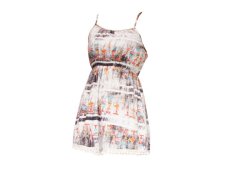 Overal kraťasy, bambulky, postavy, bílý