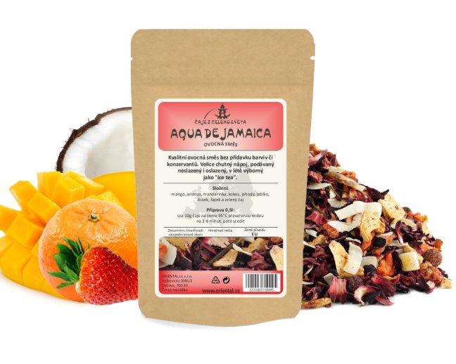 Ovocný čaj Aqua de Jamaica - Gramáž čaje: 200 g