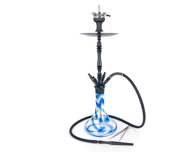 Vodní dýmka Aladin Alux M4.1 62 cm Blue Vodní dýmka Aladin Alux M4.1 62 cm Blue