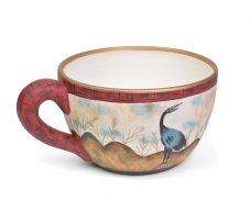 Keramický obal na květináč Hrnek menší 20 cm