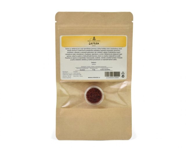 Šafrán celý - kapsle 0,5g
