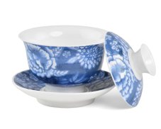 Porcelánový zhong/gaiwan HEHUA 140 ml
