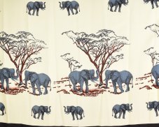 Sarong - Pareo REN, sloni, krémová, II.jakost