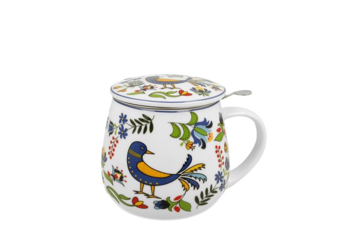 Hrnek na bylinky KAŠUBSKÝ PTÁČEK 400 ml