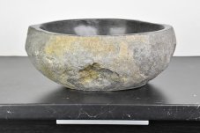 Umyvadlo říční kámen 38 x 32 cm, var. I