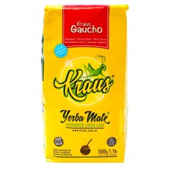 Yerba Maté Kraus Gaucho Sin Palo - 500 g
