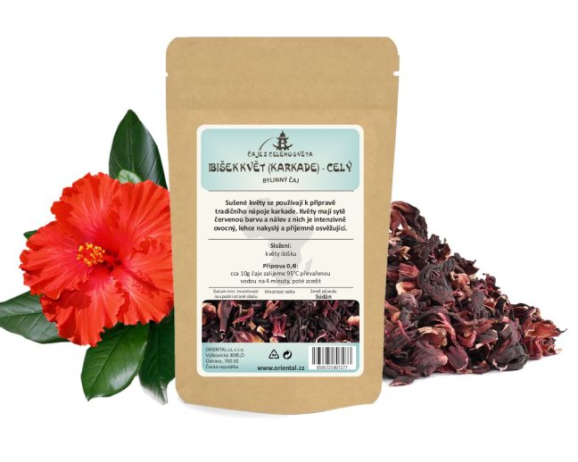 Ibišek květ (Karkade) - celý