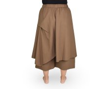 Capri kalhoty JAPAN, hnědá