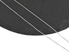 Stříbrný řetízek hranatý 46 cm