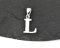 Stříbrný přívěsek Písmeno "L"
