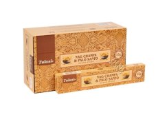 Indické vonné tyčinky Tulasi Nag Champa Palo Santo 15 ks