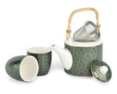Porcelánová čajová souprava Charleston 3 ks - II. jakost