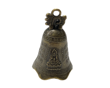 Zvonek kov 5 cm zdobený