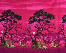 Sarong - Pareo REN, savana, růžová