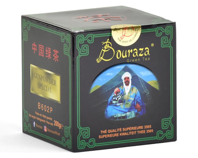 Zelený čaj Gunpowder Bouraza